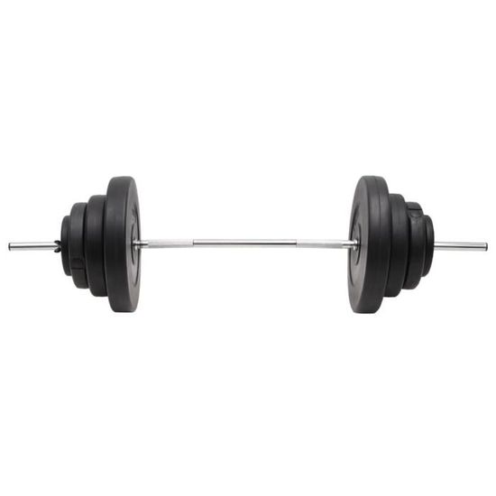 Haltères 2-en-1 Re:sport 15-40kg Fonte Fermetures étoile Kit