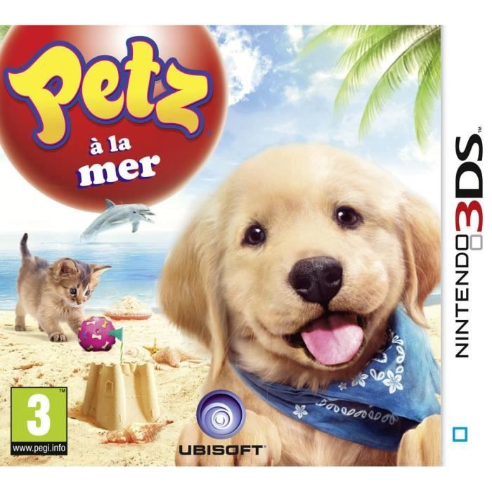 Petz à la Mer Jeu 3DS