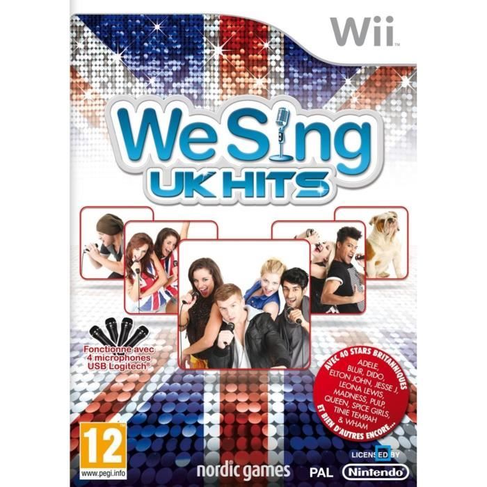 We Sing Uk Hits / Jeu Console Wii