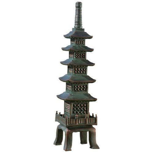 Design Toscano by Blagdon Sculpture de Temple Nara: Jardin Asiatique Pagode Résine - EU7430