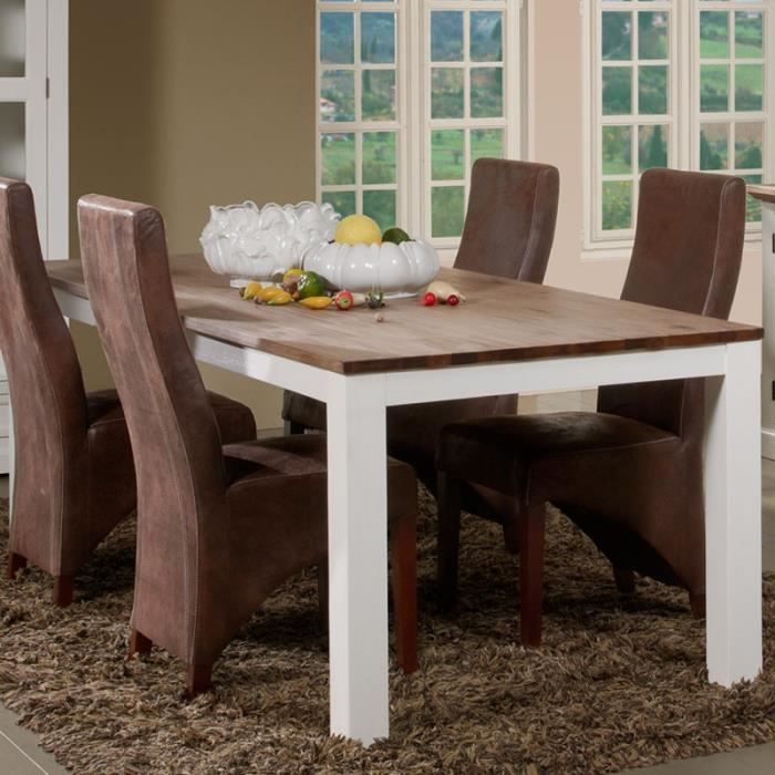 Table de repas 220 cm - RIO - L 220 x l 100 x H 78 cm