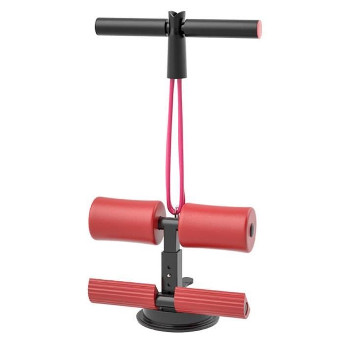 Asseyez-vous Bar Assistant Gym Exercice Entraînement Équipement de Fitness avec Support Monté - Rouge