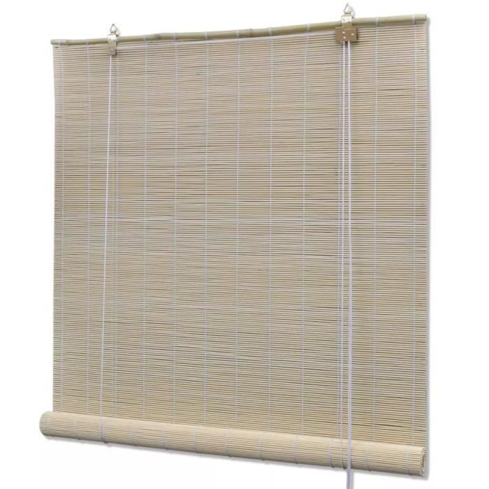 Store roulant Bambou Naturel 150 x 220 cm