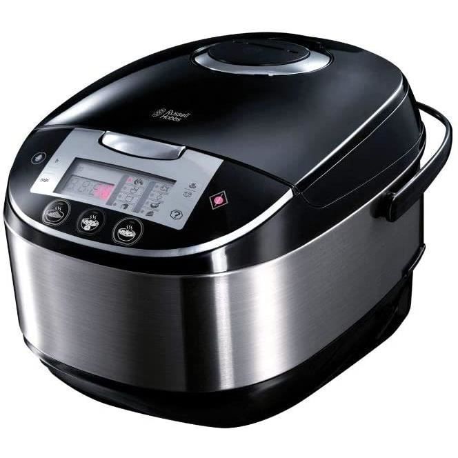 Russell Hobbs Multi Cuiseur 900W, 11 Programmes Combinables, Panier Vapeur, Gobelet Mesureur, 2 Cuillères - 21850-56 CookAtHome