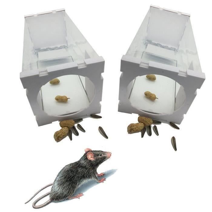 Nasse à Rats Piège Souris Rongeurs Cage Nuisibles Ratière Grillage Mouse Attrape Me18110