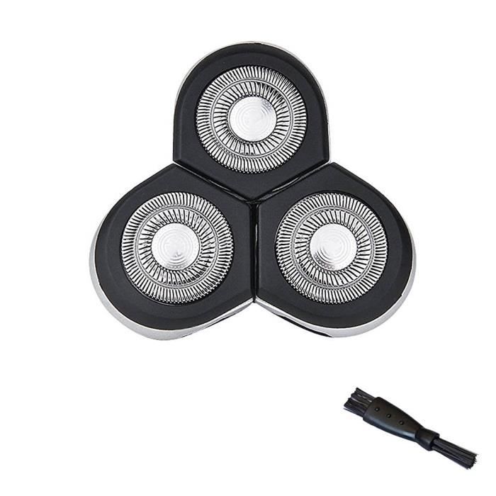 Remplacement Têtes de Rasoir pour Philips RQ1185 Rasoir + Brosse de Nettoyage