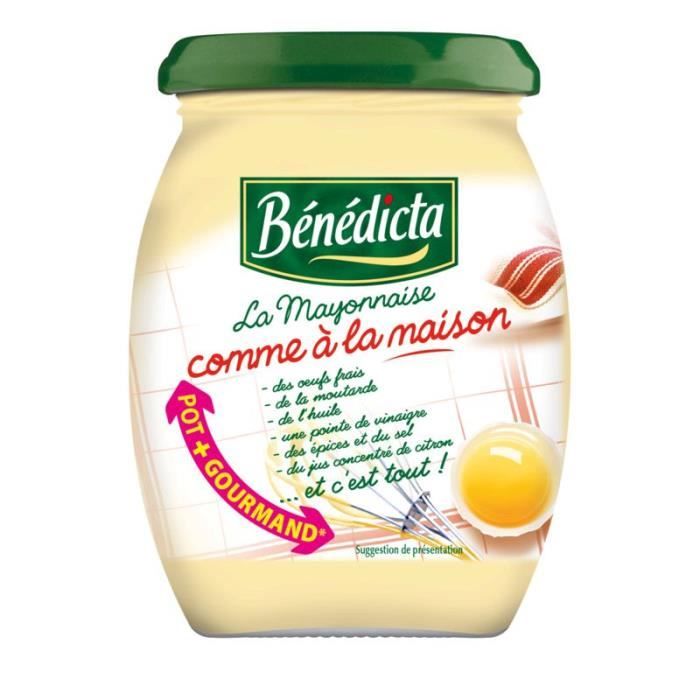 Mayonnaise maison 255 g Bénédicta