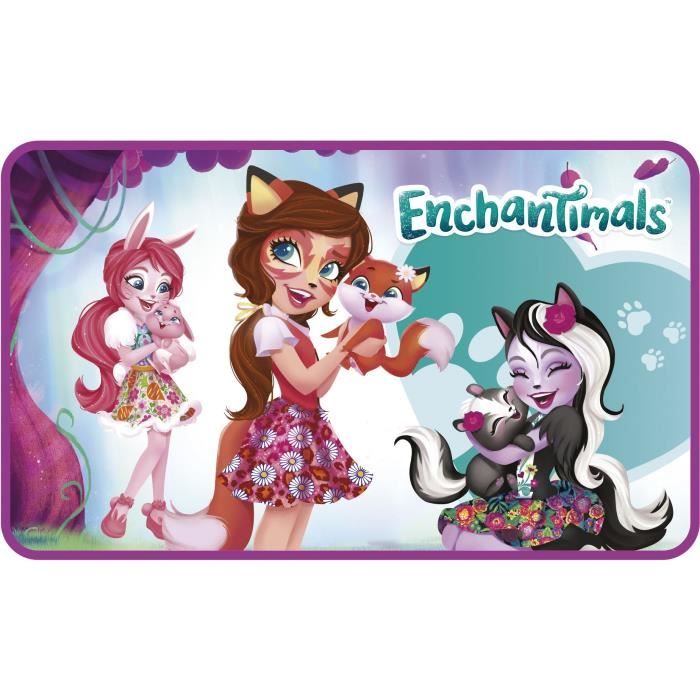 DISNEY Tapis de Sol Enchantimals Pour enfant - 45x75 cm