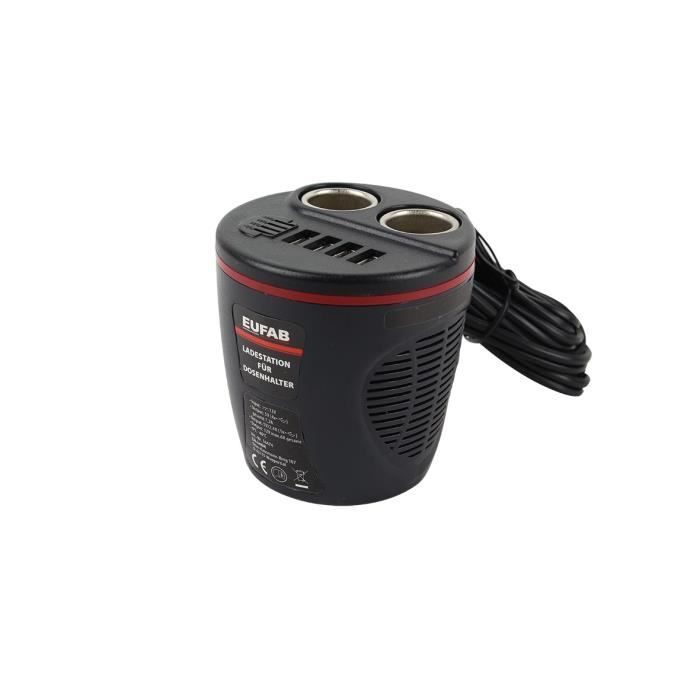 Chargeur porte-gobelet - Pratique - 12V