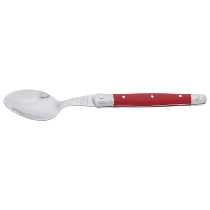 Cuillère à café laguiole rouge jean dubost (lot de 6) 15 Rouge