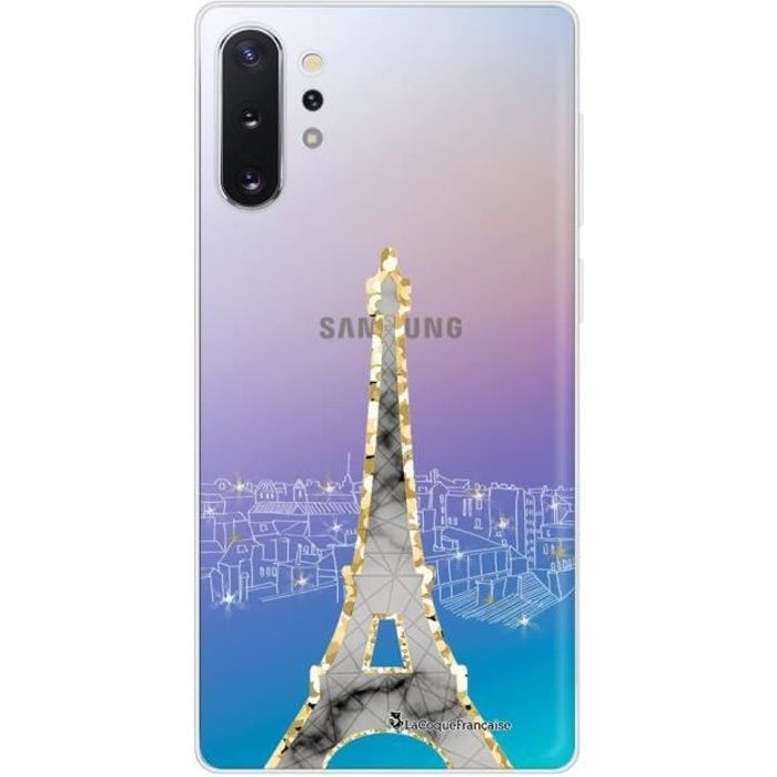 Coque pour Samsung Galaxy Note 10 Plus 360 intégrale transparente Illumination de paris Tendance La Coque Francaise.