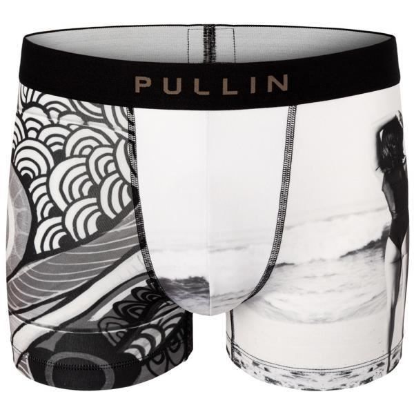 PULL IN Boxer Homme Microfibre CHARLIE Gris