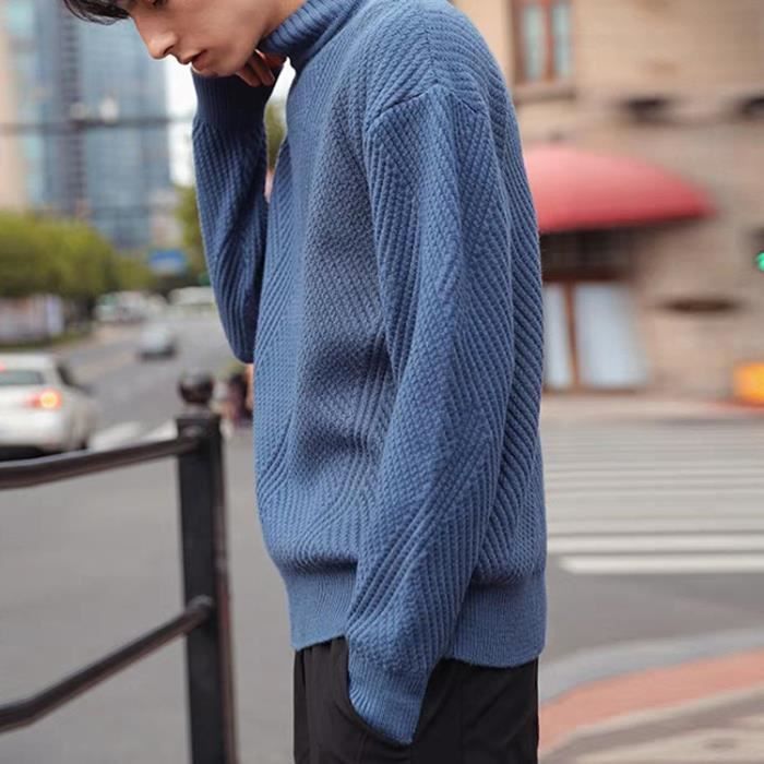 Pull À Col Roulé Pour Hommes Chandails