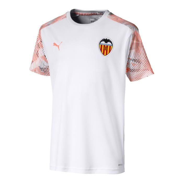 Valence CF Maillot Training Blanc Junior Puma 19/20