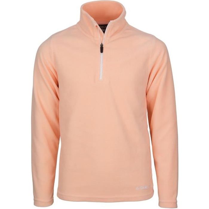 STARLING Pull Polaire Col Zippé - Enfant - Rose