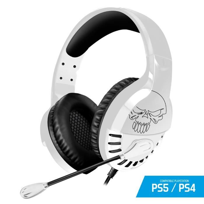 Casque audio PRO SH5 pour PS4 Spirit of Gamer - Stéréo 40mm