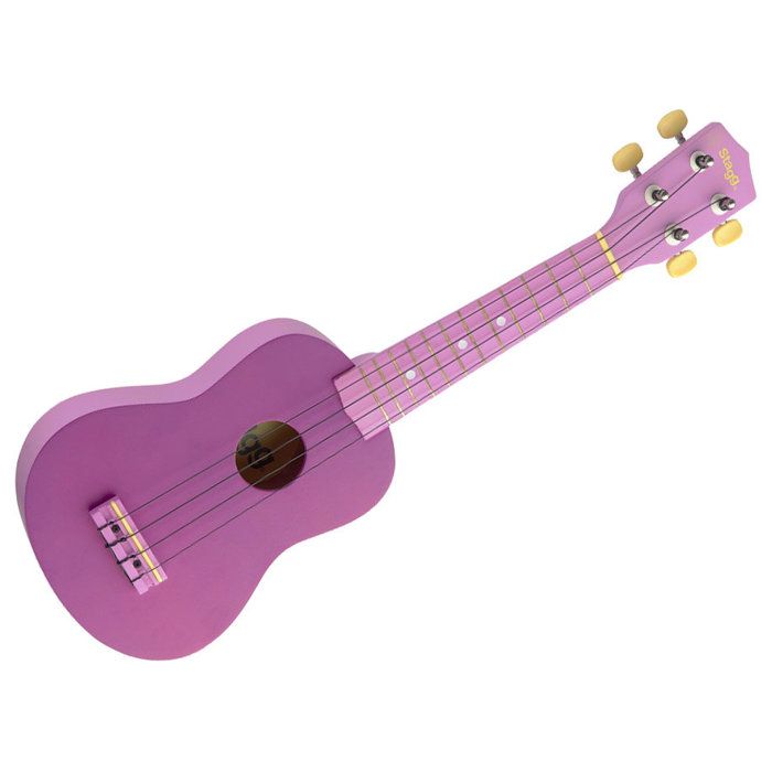 STAGG US-VIOLET Ukulélé Soprano - Violet