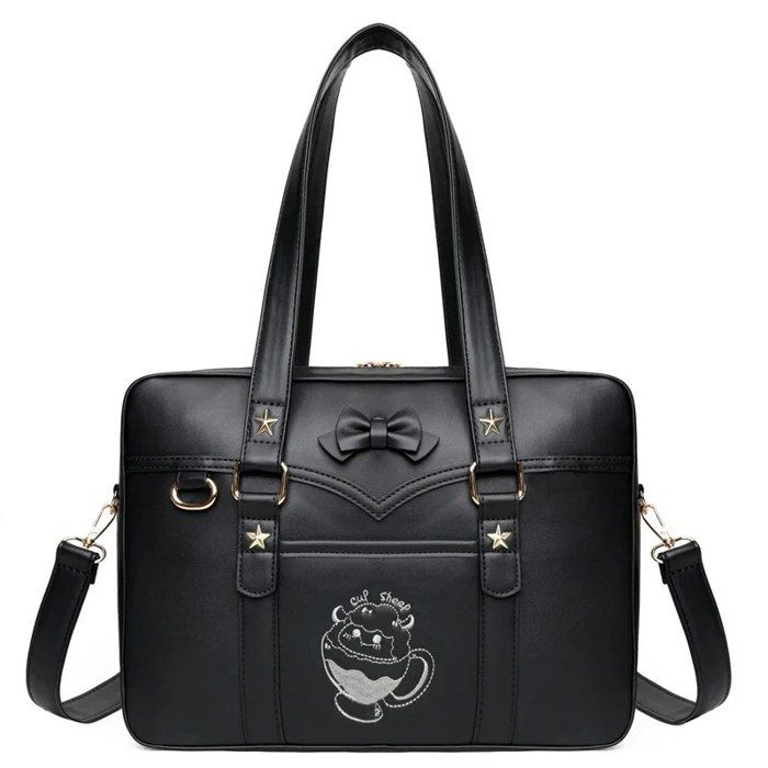 Sac à Main Kawaii Lolita Peluche Chien Mignon - Bandoulière Chaîne Métal - Cadeau Adorable Pour Filles Et Ados