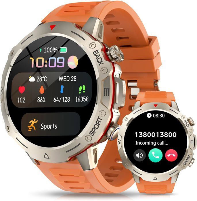 Smartwatch sport homme GPS AMOLED étanche - Test et Avis