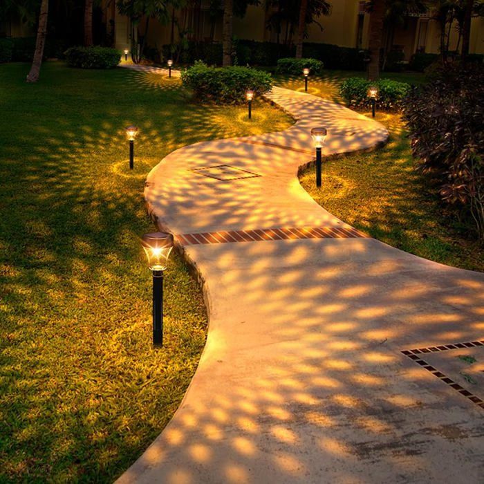 Aolyty Lampe Solaire De Jardin LED Décorative étanche Sur