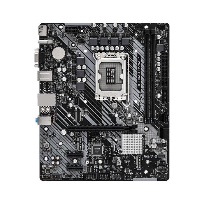 Carte mère ASRock H610M-HDV/M.2 Intel H610 LGA 1700 2xDDR4 64GB Micro ATX - Asrock