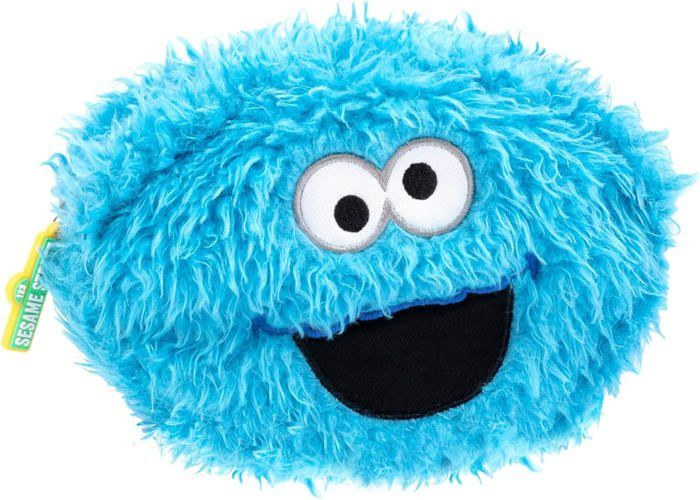 Trousse Scolaire Sesame Street Grupo Erik - 21x13.5x4cm - Peluche Elmo - Fournitures École