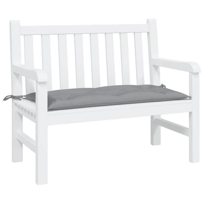 vidaXL Coussin de Banc de Jardin Revêtement de Banc avec Jeux de Cordes Coussin dExtérieur Imperméable 100x50x7 cm 361565
