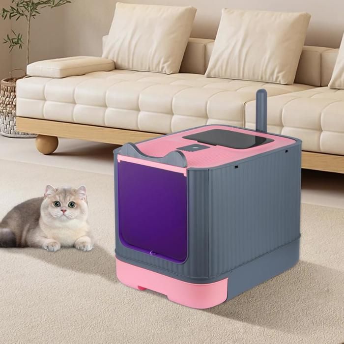 Meilleurs prix pour SUPFINE Bac à Litière Fermé pour Chat - Maison de Toilette - Pour Chats Adultes, Chatons, Lapins - Ouverture en haut