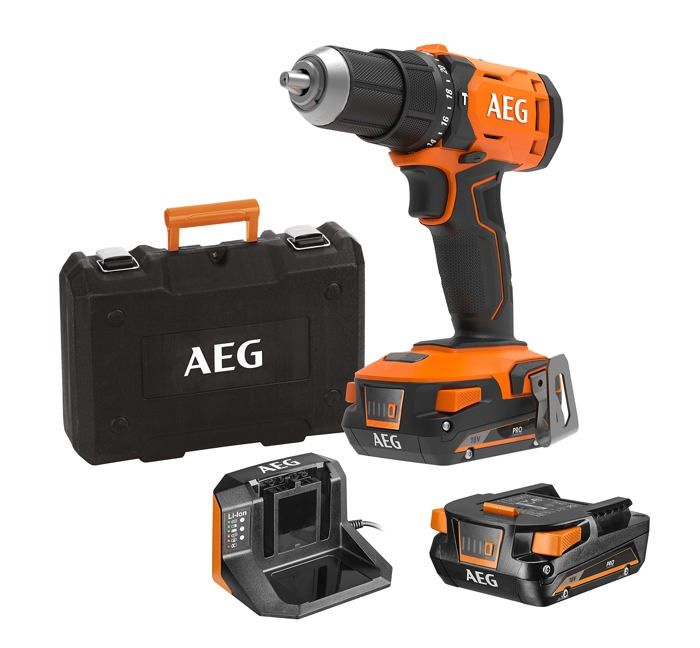 Perceuse AEG 4935478631 Sans fil 2 vitesses Mandrin 13 mm