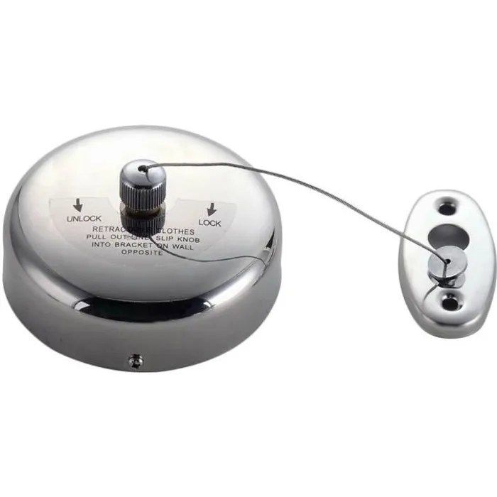 Corde À Linge Rétractable Corde À Linge Rétractable En Acier Inoxydable Corde À Linge En Acier