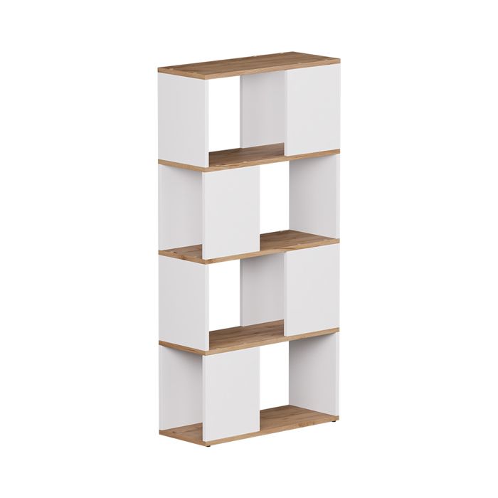 Séparation de pièce Eneos 60x124.5cm Blanc/Chêne de force doré Vicco 55623 Séparation de pièce Eneos 60x124.5cm Blanc/Chêne de force doré Vicco 55623