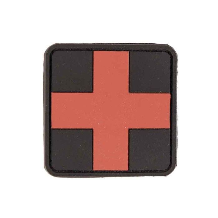 Mil-Tec – PVC First Aid Patch – 5x5 cm (zwart
