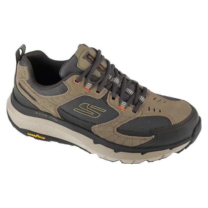 Skechers Baskets Homme - Beige - Skechers DLux Trekker