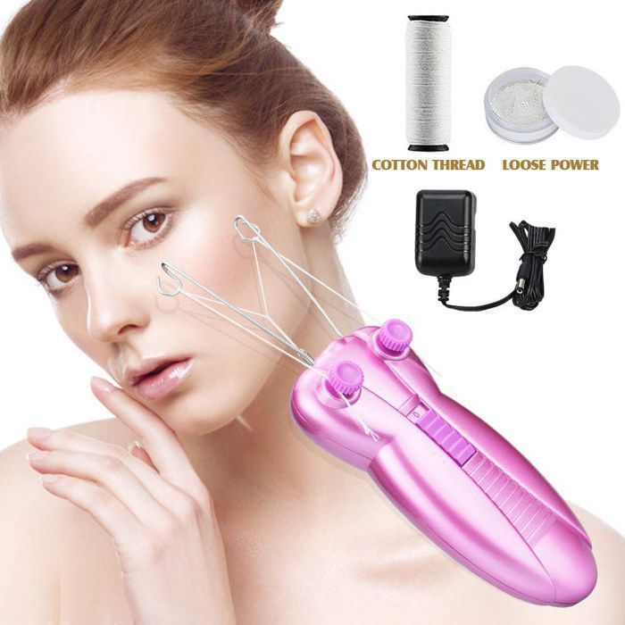 Épilateur pour le visage pour dames Électrique Femmes Beauté Épilateur Épilation Du Visage Rasoir Visage Label ENEVAOCT
