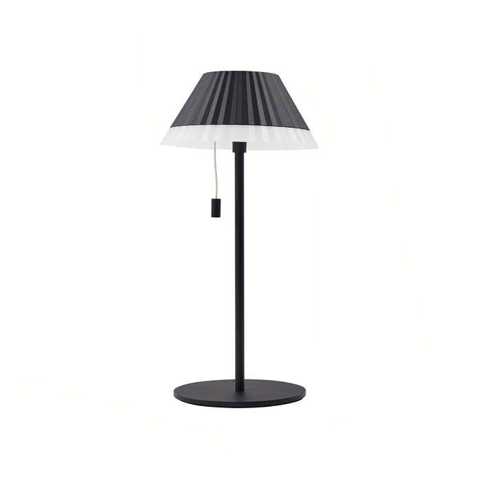 Lampe de table extérieure ampoules LED - Lindby - lampe à poser dextérieur - Aluminium - noir blanc Lampe de table extérieure ampoules LED - Lindby - lampe à poser dextérieur - Aluminium - noir blanc