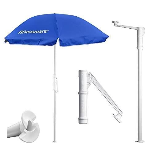 Parasol - Athenamare - 200 cm - Aluminium - Sac à bandoulière en polyester