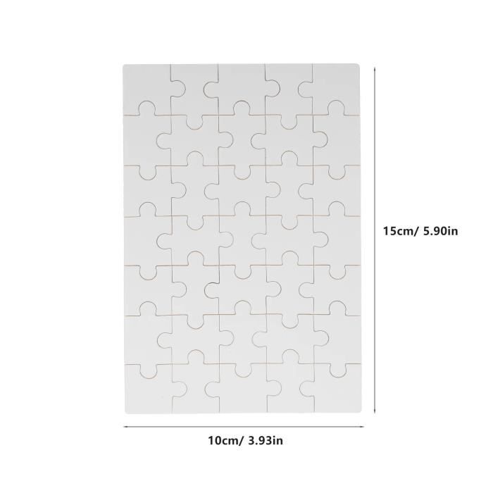 Puzzles rectangles 70 pièces pour sublimation