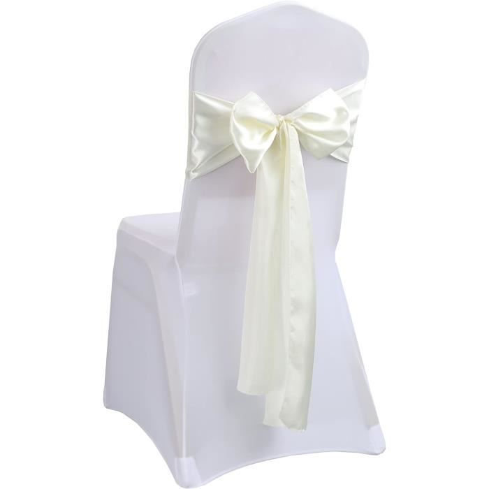 Lot De 12 Nœuds Blancs Pour Voiture De Mariage - Décoration Polyester Avec Cœurs - Pour Antenne, Rétro, Poignée - 9