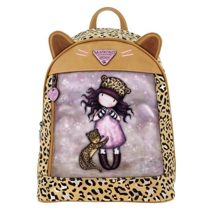 SAFTA Mini sac à dos Gorjuss Purrrrfect enfant multicolore 255x31x10 cm 79 L