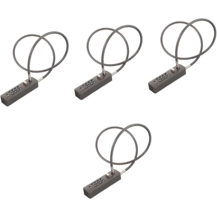 Aotfusd Lot de 4 verrous de réfrigérateur, sécurité enfant pour fenêtre Aotfusd Lot de 4 verrous de réfrigérateur, sécurité enfant pour fenêtre