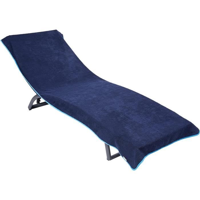Fansu Chaise Longue Housses Serviette De Plage, Serviette Poids Léger