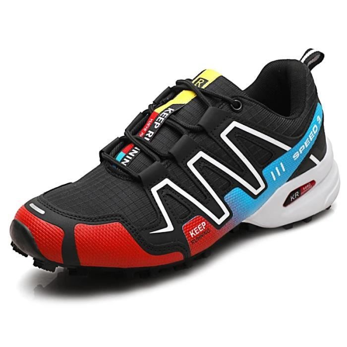 Chaussures De Cyclisme Route Homme - Cyclingdeal Universelles à Crampons - Blanc Taille 12 US/46 EU