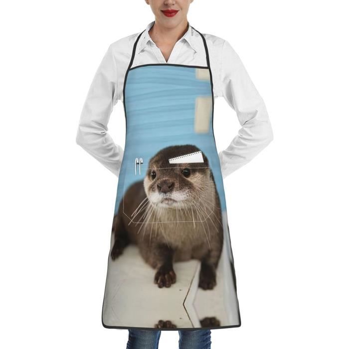 AOOEDM Earth Day1 Tablier Tabliers Réglables Avec 2 Poches Pour