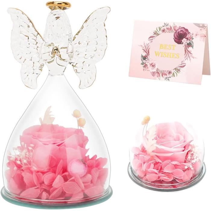 Ornements D'ange En Verre Transparent – Lot De 12 Mini Anges Suspendus – Décoration Sapin De Noël, Intérieur/extérieur – Style Religieux, élégant