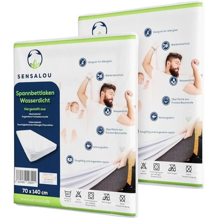 Protège-Matelas Matelassé | Surmatelas | Jupe Extra Profonde | Couvre
