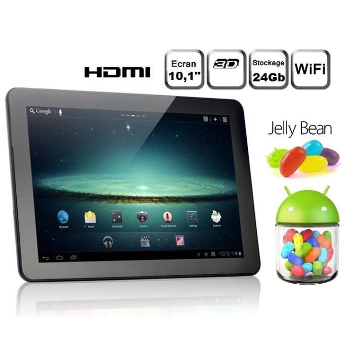 Tablette Essentiel B Smart'Tab – Android – 10,1 Pouces – Pour Pièces / Non Testée