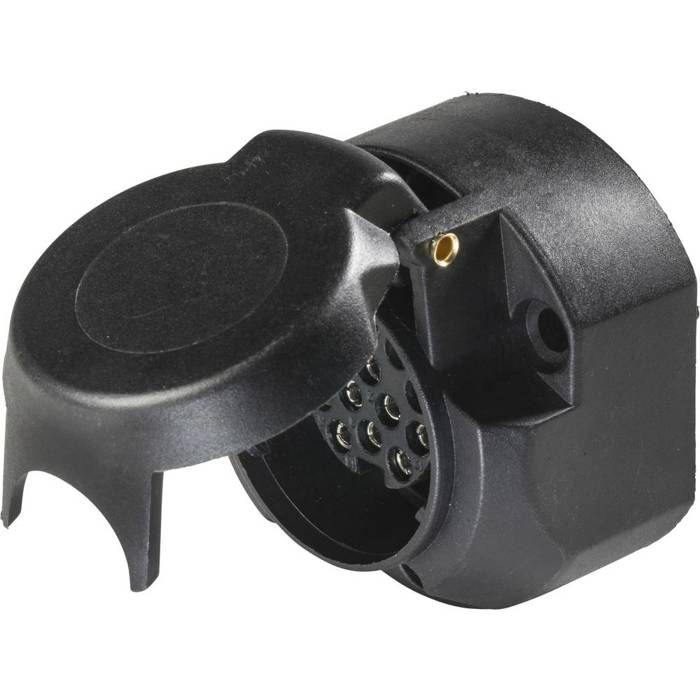 Prise Femelle 7 Broches 12V Schwabe - Adaptateur Attelage Caravane/camping-car - IP44, Qualité Allemande - 8