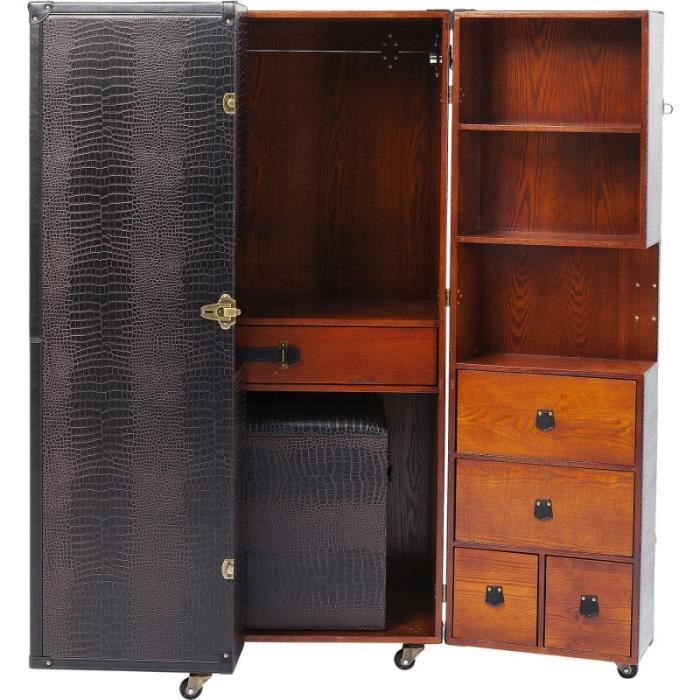 Malle Bureau Colonial Croco Kare Design Achat Vente Malle Bureau Colonial Croco Soldes Sur Cdiscount Des Le 20 Janvier Cdiscount