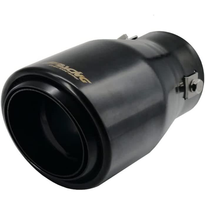 Enjoliveur D'échappement Simoni Racing Inox - Coupe Oblique, Ø76mm, Longueur 180mm
