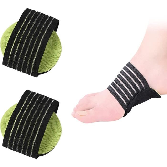 Semelles Confort En Mousse - Soulagement Des Douleurs De Pieds - Taille Unique Unisexe - Noir